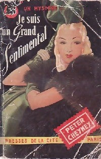 Livrenpoche : Je suis un grand sentimental - Peter Cheyney - Livre