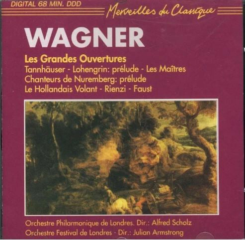 Livrenpoche : Richard Wagner - Les Grandes Ouvertures - Richard Wagner, orchestre philarmonique de londres - CD