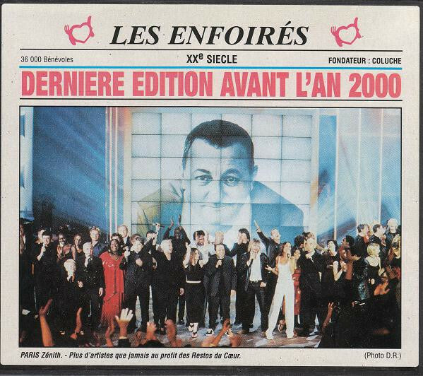 Livrenpoche : Les Enfoirés - Dernière Édition Avant L'An 2000 - Artistes Divers - CD