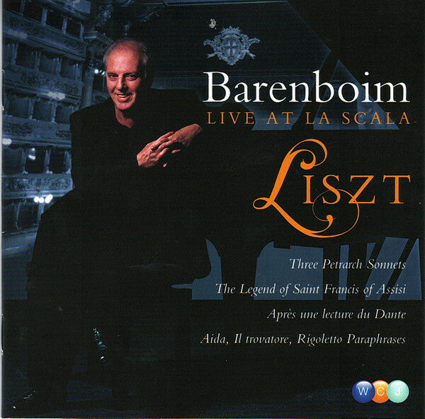 Livrenpoche : Daniel Barenboim - Live At La Scala - Franz Liszt, Lazar Berman, Vienna Symphony Or - CD