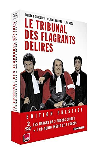 Livrenpoche : Le Tribunal des flagrants délires (DVD + CD) - Michel Hermant, Raoul Sanglat - DVD