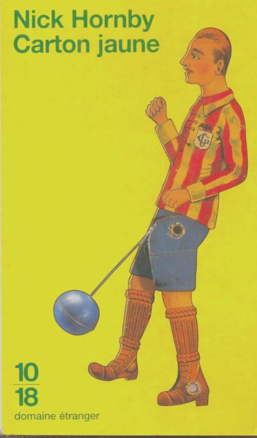Carton jaune - Nick Hornby - Livre