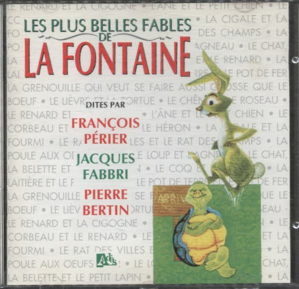 Livrenpoche : Les Fables De La Fontaine Vol. 1 - François Périer - Jacques Fabbri - Pierre Bertin - CD