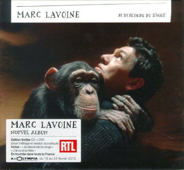 Livrenpoche : Marc Lavoine - Je Descends Du Singe - Marc Lavoine - CD