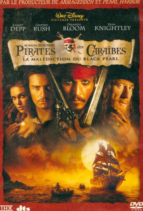 Livrenpoche : Pirates des Caraïbes - La Malédiction du Black Pearl - Gore Verbinski - DVD