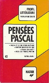 Pensées (extraits) - Blaise Pascal -  Profil - Livre