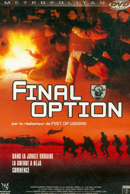 Livrenpoche : Final option - Gordon Chan - DVD