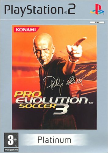 PES 2003 : Pro Evolution Soccer - platinum - Konami - SLES-51912P - Jeu Vidéo