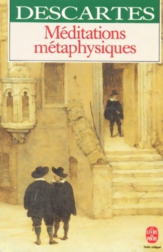 Livrenpoche : Méditations métaphysiques - René Descartes - Livre