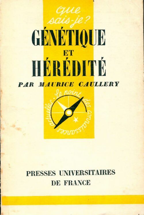 Livrenpoche : Génétique et hérédité - Maurice Caulley - Livre