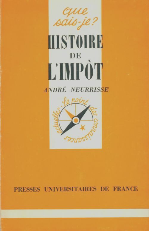 Livrenpoche : Histoire de l'impôt - Henry Laufenburger - Livre
