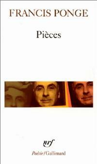 Livrenpoche : Pièces - Francis Ponge - Livre
