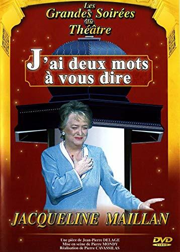 Livrenpoche : J'Ai Deux Mots à Vous dire - Pierre Cavassilas, Jean-Pierre Delage - DVD