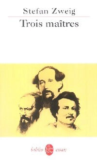 Trois maîtres - Stefan Zweig - Livre