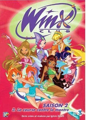 Livrenpoche : Winx Club saison 2 vol. 3 : La course contre la montre - Iginio Straffi - DVD