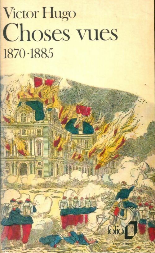 Livrenpoche : Choses vues 1870-1885 - Victor Hugo - Livre