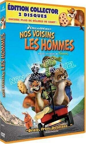 Livrenpoche : Nos voisins, Les Hommes (Édition Collector) - Tim Johnson, Karey Kirkpatrick - DVD