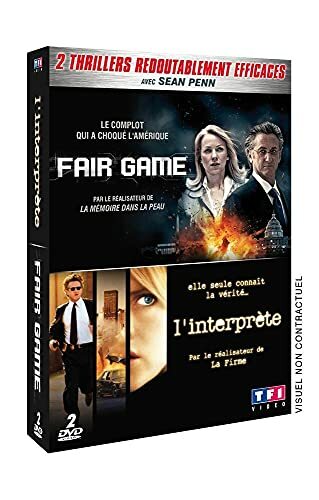 Livrenpoche : Sean Penn Coffret 2 DVD : Fair Game + L'interprète - Sydney Pollack, Doug Liman - DVD