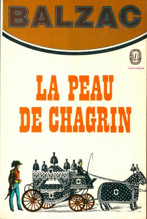Livrenpoche : La peau de chagrin - Honoré De Balzac - Livre