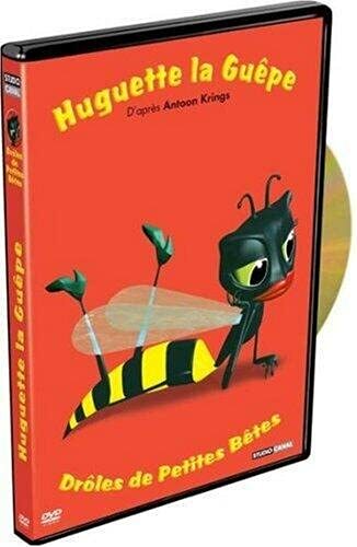 Livrenpoche : Drôles de petites bêtes : Huguette la guêpe - Stéphane Bernasconi - DVD