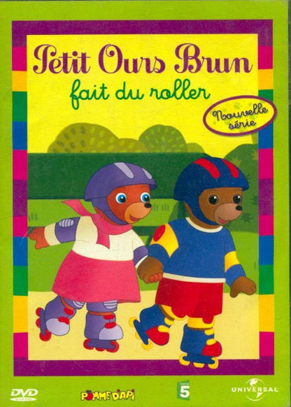 Livrenpoche : Petit Ours brun fait du roller - Daniele Bour - DVD