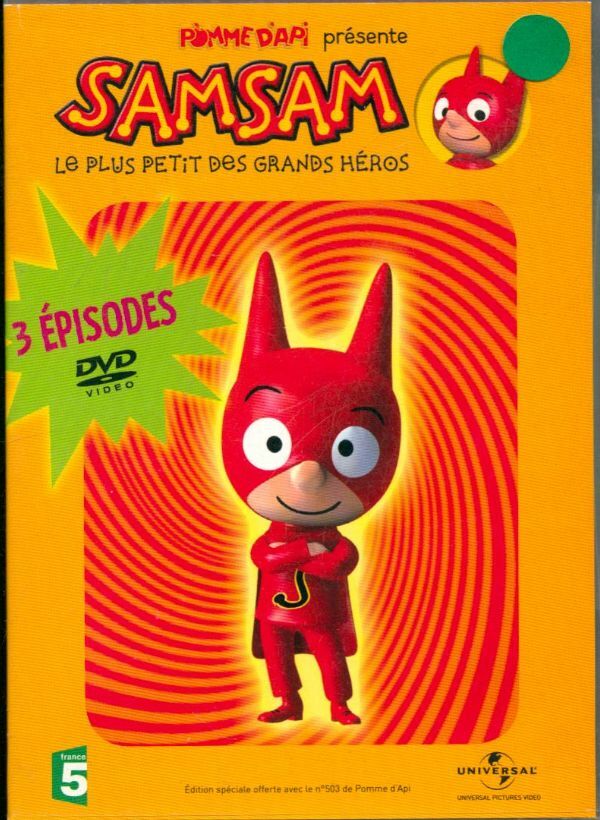 Livrenpoche : SamSam le plus petit des grands héros 3 épisodes - XXX - DVD