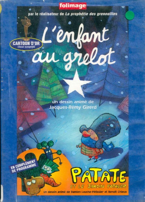 Livrenpoche : L'enfant au grelot / Patate et le jardin potager - XXX - DVD