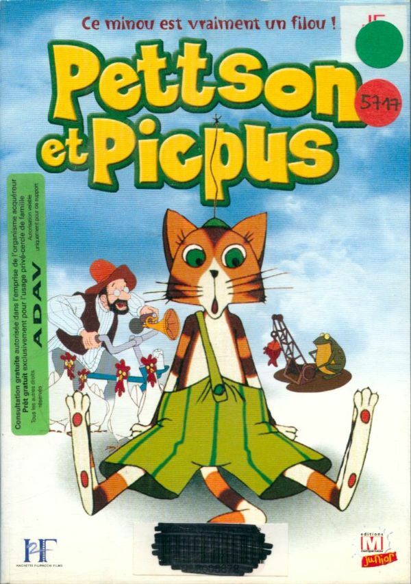 Livrenpoche : Pettson et Picpus - Albert Hanan Kaminski - DVD