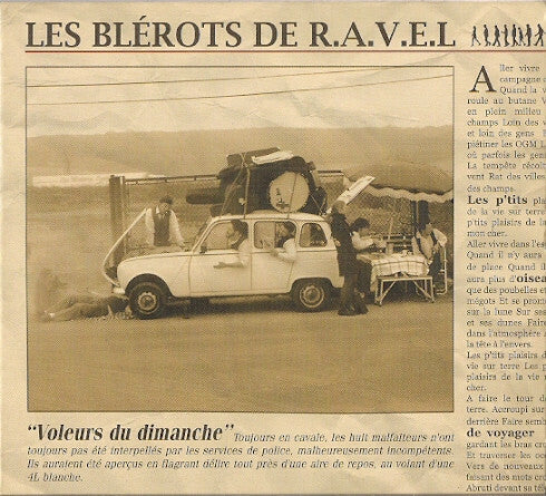Livrenpoche : Les Blérots De R.A.V.E.L. - Voleurs Du Dimanche - Les Blérots De R.A.V.E.L. - CD