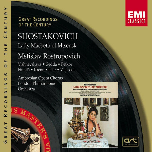 Livrenpoche : Shostakovich - Lady Macbeth of Mtsensk 2 CD+1 livret - Mussorgsky, Shostakovich - CD
