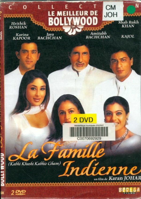 Livrenpoche : La Famille Indienne (Édition Collector) - Karan Johar - DVD