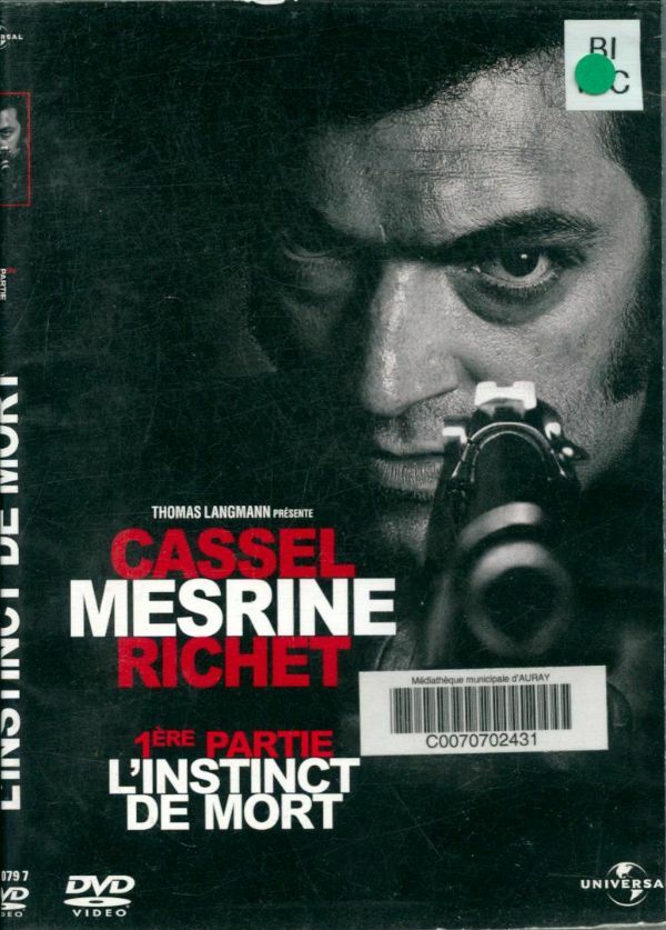 Livrenpoche : Mesrine-1ère Partie-L'instinct de Mort - Jean-François Richet - DVD