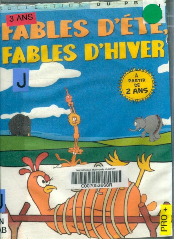 Livrenpoche : Fables d'été, fables d'hiver - XXX - DVD