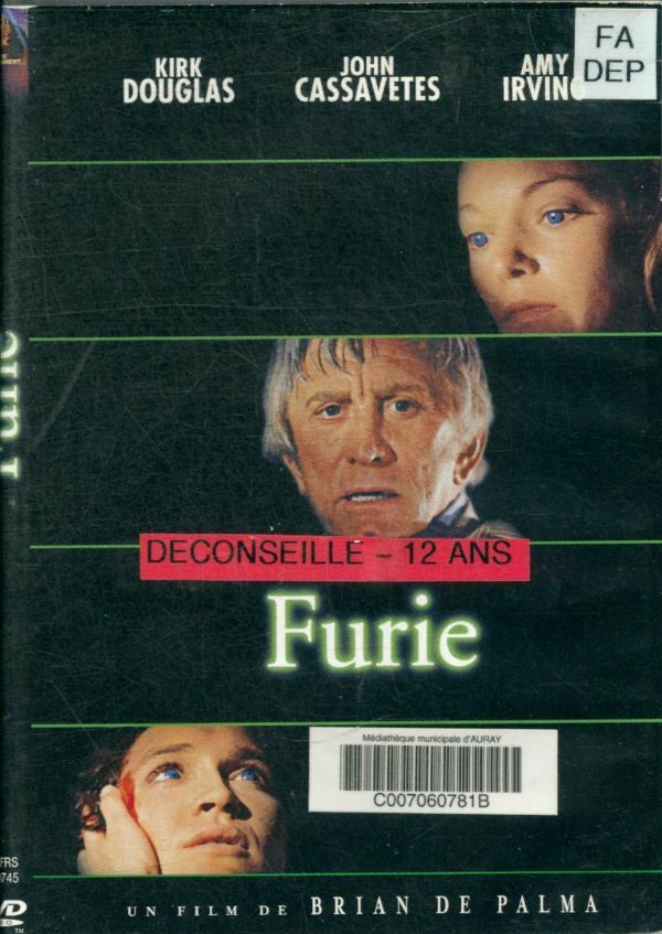 Furie - Brian De Palma - DVD