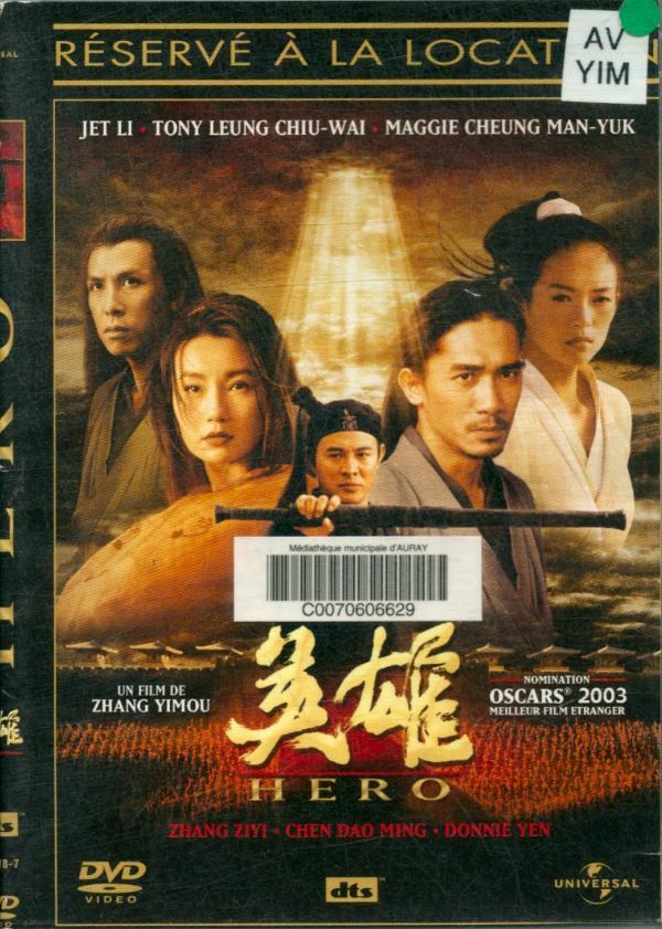 Livrenpoche : Hero - XXX - DVD