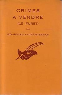 Livrenpoche : Crimes à vendre - Stanislas-André Steeman - Livre