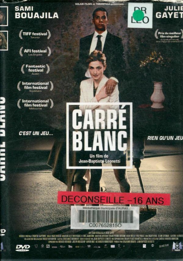 Livrenpoche : Carré blanc - Jean-Baptiste Léonetti - DVD