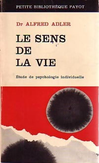 Livrenpoche : Le sens de la vie - Alfred Adler - Livre