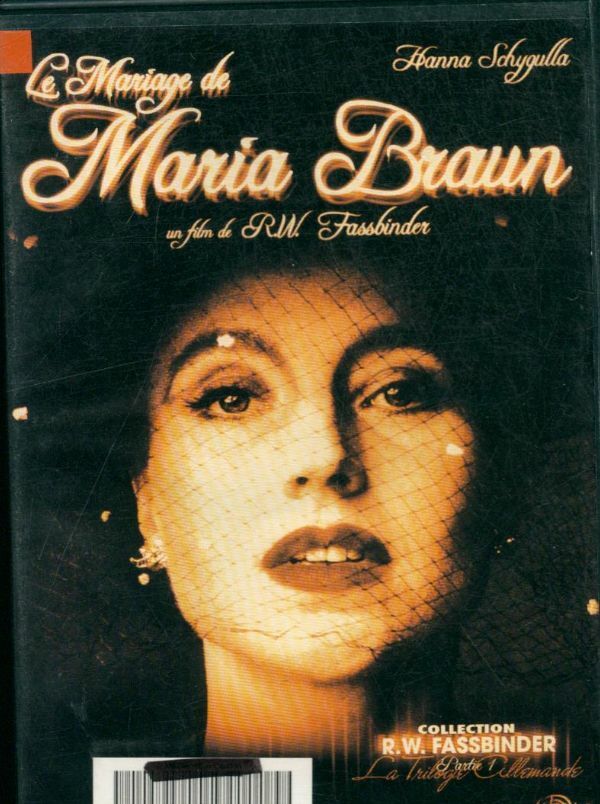 Livrenpoche : Le Mariage de Maria Braun - Rainer Werner Fassbinder - DVD