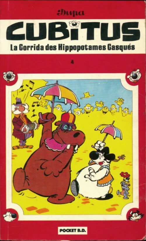 Livrenpoche : Cubitus : La corrida des hippopotames casqués - Dupa - Livre