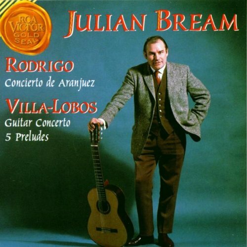 Livrenpoche : Julian Bream - Rodrigo : Concierto de Aranjuez / Villa-Lobos : Guitar Concerto, 5 Preludes - Julian Bream - CD