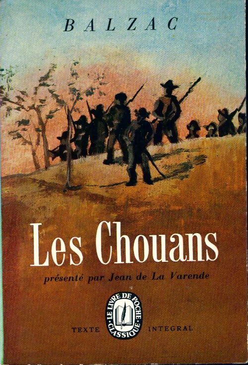 Les Chouans Tome I - Honoré De Balzac - Livre