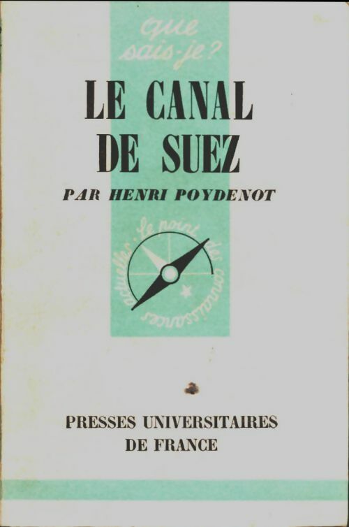 Livrenpoche : Le canal de Suez - H. Poydenot - Livre