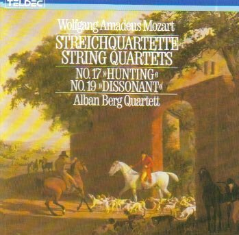 Livrenpoche : Mozart : String Qts. 17 & 19 - Mozart, Alan Berg Quartet - CD