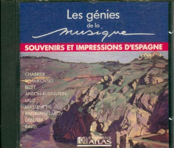 Livrenpoche : Les génies de la musique : Souvenirs et impressions d'Espagne - Chabrier... - CD