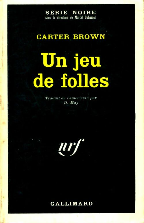 Livrenpoche : Un jeu de folles - Carter Brown - Livre