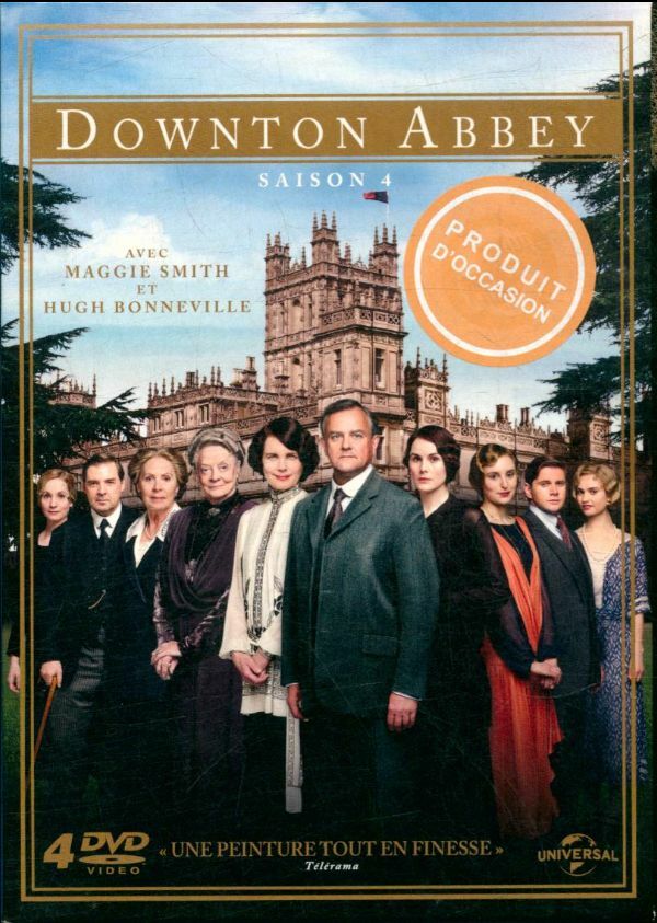 Livrenpoche : Downton Abbey-Saison 4 (Blu-Ray) - David Mickey Evans, Catherine Morshead, Philip John, Edward Hall - DVD