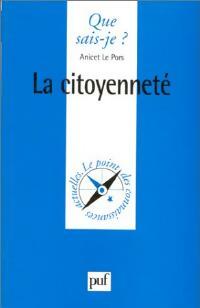 Livrenpoche : La citoyenneté - Anicet Le Pors - Livre