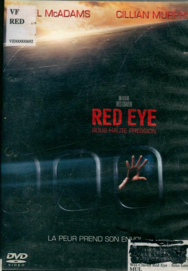 Livrenpoche : Red Eye - Wes Craven - DVD