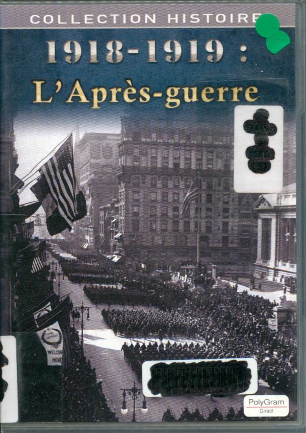 Livrenpoche : 1918-1919 : L 'Après - guerre -  - DVD